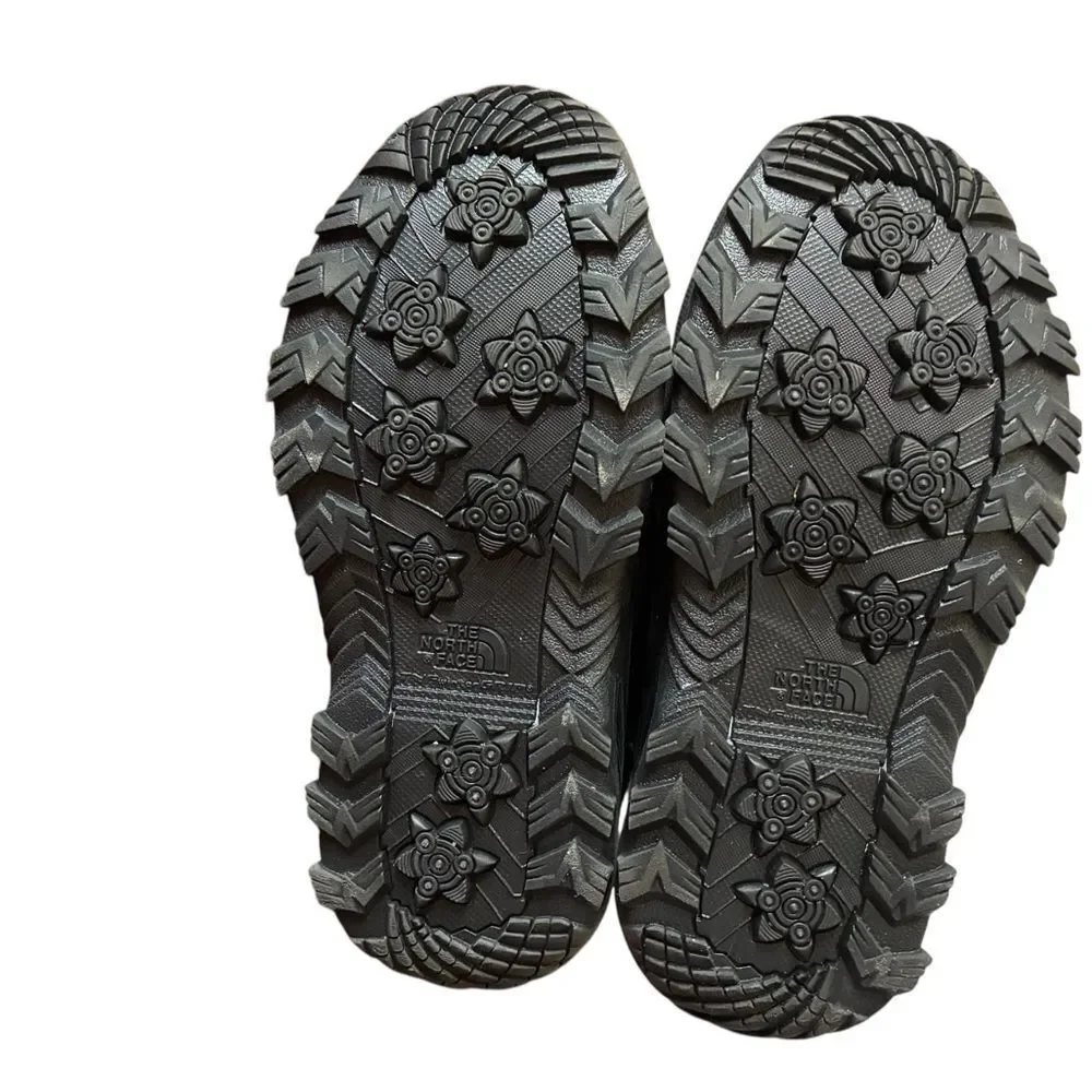 The North Face Black and Gray Insulated Boots Girls Size 3